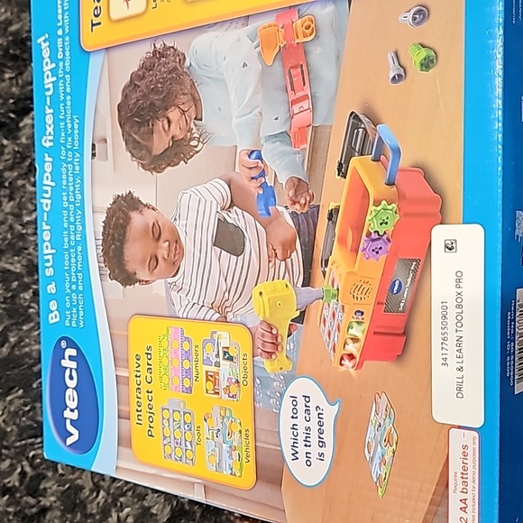 NWT Vtech Drill & Learn Toolbox - Picture 12 of 13